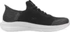 A side view of a single black Skechers shoe against a white background. Anteprima dell’immagine prodotto