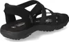 Skechers Slip-Ins: Reggae Slim  Sandalen Plat - Zwart - Voir les images du produit 33