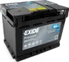 A black car battery with branding and specifications displayed. Produktbild-Vorschau