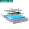 Couchtisch Wohnzimmertisch Höhenverstellbar, 85 x 41 x 55 Produktbild-Vorschau 7