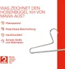 MAWA Hosenbügel, 10er-Set, rutschfest, 38 cm, Silber, ideal Produktbild-Vorschau 3
