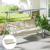 Outsunny Auflagen-Set für Hollywoodschaukel 170 cm Produktbild-Vorschau 2