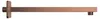 Rea Vierkante Douchearm Js-9022brg 40cm Brush Copper Productafbeelding-voorbeeld 5