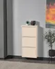 Alveon Schuhkipper Metall 3 Klappen schmal 51 x 15 x 108 cm Produktbild-Vorschau 3
