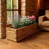 HolzGarden Pflanzkübel Holz Rechteckig 100x30x40 cm Produktbild-Vorschau 2