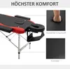 HOMCOM Massageliegen verstellbarer Massagetisch Massagebett Produktbild-Vorschau 6