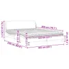 Bett mit Matratze "Dover" Blau 160x200 cm Samt Produktbild-Vorschau 9