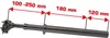 Ergotec Federsattelstütze SP-10.0 Vario 550, Ø31,6, Produktbild-Vorschau 2