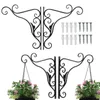 Jopassy 4 Stück Haken Wandhalterung Blumenampel Haken, Produktbild-Vorschau 1