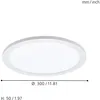 EGLO 97958 SARSINA-C Plafoniera LED Connect 16W 2100Lm Anteprima dell’immagine prodotto 4