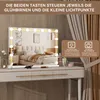 Puluomis Kosmetikspiegel Hollywood 15 LED 58x45cm 3 Farben Produktbild-Vorschau 7