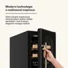 Klarstein vinotéka, slim, 2 zóny, skleněné dveře, UV Náhled obrázku produktu 5