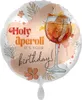 Folienballon rund 45cm Geburtstag Happy Birthday Holy Produktbild-Vorschau 1