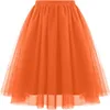 ASKSA Damen Tuellrock 50Er Rock Retro Ballet Tanzrock 3 Voir les images du produit 1