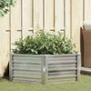 Letto da giardino rialzato 129x45 cm Acciaio zincato Anteprima dell’immagine prodotto 9