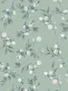 Vliestapete Blumentapete Grün Grau Blumenoptik 397687 Produktbild-Vorschau 6