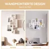 Étagère murale HOMCOM à 5 cubes emboîtables et 9 Voir les images du produit 4