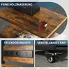 4-poziomowy stojak HiFi 60x52x78 cm z kółkami, szafka na Podgląd zdjęcia produktu 4