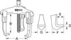 KS TOOLS Innen- / Außenabzieher 630.0013 35mm 5mm Produktbild-Vorschau 5
