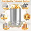 JOIEYOU Chauffage au bois pour piscine et jacuzzi, brasero Voir les images du produit 3