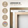 MuchoWow® - Leinwandbilder - Pfau - Pfauenfedern - Blumen - Produktbild-Vorschau 3