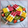 Kuketo | Silikonowe foremki do lodów na 8 sztuk Popsicles - Podgląd zdjęcia produktu 4
