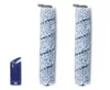 Two cleaning brush rollers and a small blue tool are displayed against a white background. Voir les images du produit