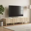 vidaXL TV skříňka Sonoma dub 147 x 34,5 x 30 cm Náhled obrázku produktu 3
