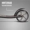 City Scooter Hurricane - Black/Silver Produktbild-Vorschau 3
