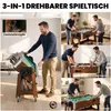 SPORTNOW 3-in-1 multifunctionele speeltafel, draaibaar, Productafbeelding-voorbeeld 4