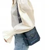 Kleine Retro-Letterman-Handtasche aus Leder für Frauen Produktbild-Vorschau 6