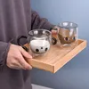 Doppelwandige Kaffeetasse Mit Schwarzer Katze, 250–300 Ml, Produktbild-Vorschau 5