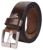 Echt Leder Gürtel Herren Damen 3,5 cm Ledergürtel für Produktbild-Vorschau 1