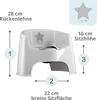 Topfstuhl mit Sticker Produktbild-Vorschau 7