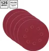 Schleifscheiben 125mm, p60, mit 8 Löchern, Set à 5 Stück Produktbild-Vorschau 2
