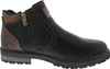 A side view of a black and brown men's boot. Produktbild-Vorschau