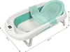 Baby Badewanne Babywanne Set Reisebadewanne Faltbar mit Produktbild-Vorschau 2