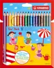 Dreikant-Buntstift - STABILO Trio dick - 18er Pack - mit 18 Produktbild-Vorschau 2