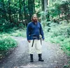 Wikingertunika Ivar Blau Größe L langärmlig mit 10 cm Produktbild-Vorschau 3