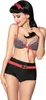 Vintage-Wendebikini in schwarz/rot/weiß - S Produktbild-Vorschau 14