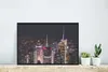 MuchoWow® MuchoWow® Gerahmtes Poster New York - Beleuchtung Produktbild-Vorschau 5