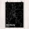 Mr. & Mrs. Panda Bild Nienburg DIN A4 - Geschenk, wanddeko, Produktbild-Vorschau 2