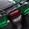 Close-up of the rear tail light and part of the frame of a green quad bike. Náhled obrázku produktu
