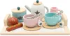 Set da tè in legno Montessori Baby Mix per bambini Anteprima dell’immagine prodotto 1