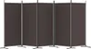 A five-panel room divider or screen, standing upright on a white background. Náhľad obrázku produktu