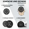 Radkappen 16 Zoll  schwarz - Radzierblenden 4er-Set von Produktbild-Vorschau 3
