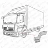 COVIND 967/207 Schweller Reparaturblech Einstiegblech Links Produktbild-Vorschau 2