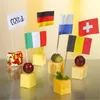 Papstar Deko Picker Flaggen sortiert Fahnenpicker 8cm 500 Produktbild-Vorschau 10