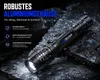 2x LED Taschenlampe Lampe 1km Leuchtweite Militär Taktische Produktbild-Vorschau 5