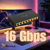 LAN SWITCH 8 PORT GIGABIT ETHERNET RJ45 1000 Mb FÜR Produktbild-Vorschau 4
